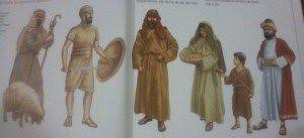 História Sagrada - Vestimentas da época bíblica