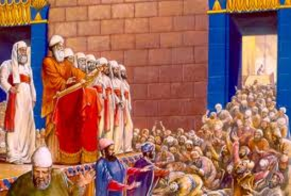 História Sagrada 73 - O encontro de Esdras com o povo eleito