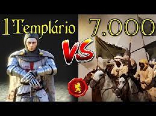 Quando 1 Templário lutou contra 7.000 Sarracenos - Cavaleiro Jacquelin de Mailly - Prof. Evandro